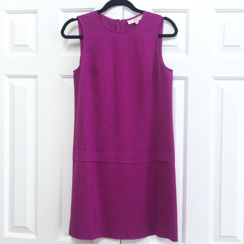 Loft magenta dress
